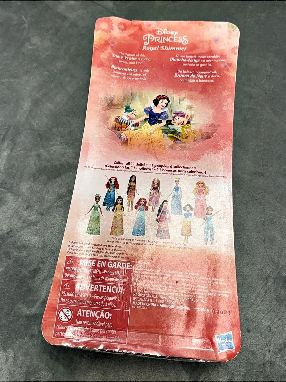 Disney Snow White Royal Shimmer Princess Doll NWT - Picture 2 of 2